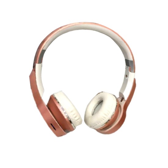 BLUETOOTH HEADPHONE WIRELESS XY-201 WITH TOUCH CONTROL GOLD